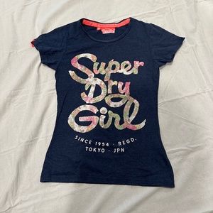 Vintage SUPERDRY Women's T-shirt S